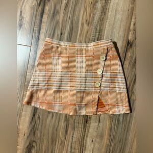 Girls plaid skirt